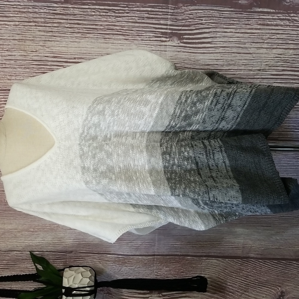Indigenous "Sleeveless" One-size-fits-all Poncho Sweater